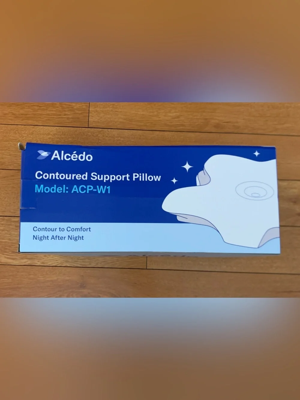 Alcedo Cervical Pillow for Cozy Sleep and Neck Pain Relief, New Sealed Package